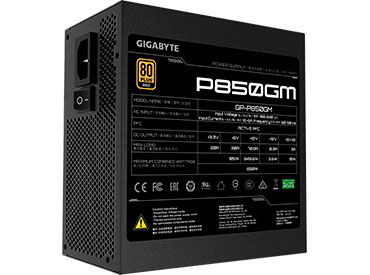 Fuente Gigabyte 850W 80+ GOLD Modular (GP-P850GM)