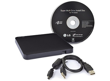 Grabadora de DVD externa portátil LG Slim USB - GP50NB40