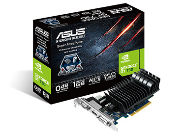 Placa de Video ASUS GeForce GT 730 Silent 1GB GDDR3 LP