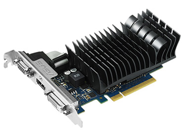 Placa de Video ASUS GeForce GT 730 Silent 1GB GDDR3 LP