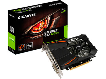 Placa de Video Gigabyte GeForce® GTX 1050 Ti D5 4G
