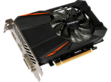 Placa de Video Gigabyte GeForce® GTX 1050 Ti D5 4G