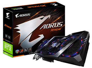 Placa de Video Gigabyte AORUS GeForce RTX™ 2070 XTREME 8G