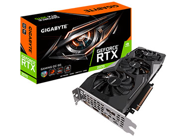 Placa de Video Gigabyte GeForce RTX™ 2070 GAMING OC 8G