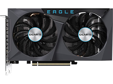 Placa de video Gigabyte GeForce RTX™ 3050 EAGLE OC 8G