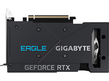 Placa de video Gigabyte GeForce RTX™ 3050 EAGLE OC 8G