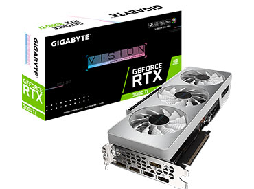 Placa de video Gigabyte GeForce RTX™ 3080 Ti VISION OC 12G