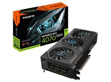 Placa de video Gigabyte GeForce RTX™ 4070 SUPER EAGLE OC 12G