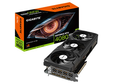 Placa de video Gigabyte GeForce RTX™ 4080 SUPER WINDFORCE V2 16G