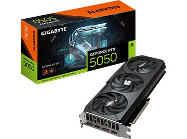 Placa de video Gigabyte GeForce RTX™ 5050 GAMING OC 8G