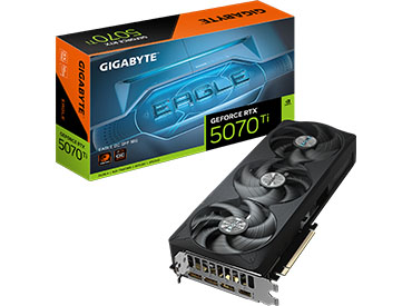 Placa de video Gigabyte GeForce RTX™ 5070 Ti EAGLE OC SFF 16G