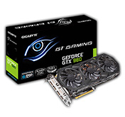 Placa de Video Gigabyte GeForce® GTX 980 G1 4GB GDDR5
