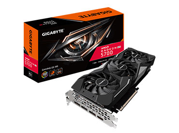 Placa de video Gigabyte Radeon™ RX 5700 GAMING OC 8G