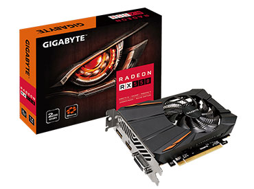 Placa de video Gigabyte RX 550 D5 2G