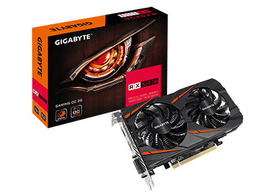 Placa de video Gigabyte RX 550 Gaming OC 2G