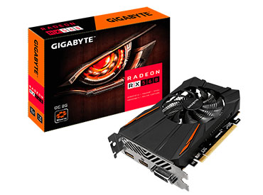 Placa de video Gigabyte RX 560 OC 2G