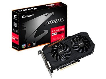 Placa de video Gigabyte AORUS Radeon™ RX570 4G