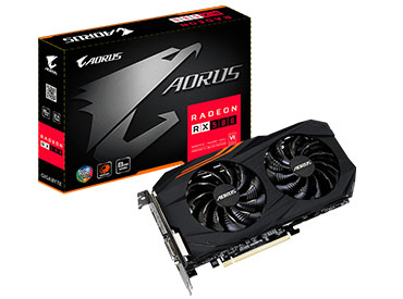 Placa de video Gigabyte AORUS Radeon™ RX580 8G