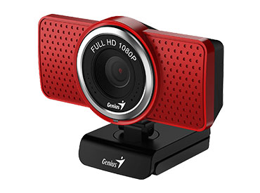 Genius ECam 8000 Red - Full HD con Micrófono integrado