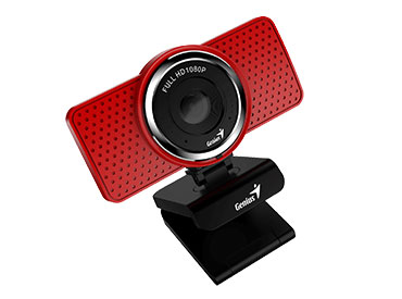 Genius ECam 8000 Red - Full HD con Micrófono integrado