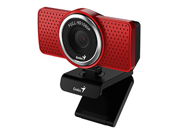 Genius ECam 8000 Red - Full HD con Micrófono integrado
