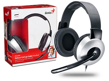 Auriculares con Micrófono Genius HS-05A