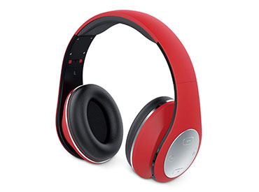 Auriculares con Micrófono Genius HS-935BT - Bluetooth - Rojo