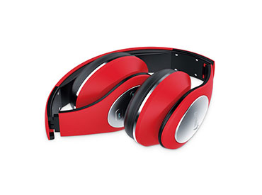 Auriculares con Micrófono Genius HS-935BT - Bluetooth - Rojo