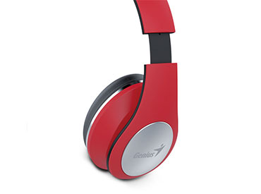 Auriculares con Micrófono Genius HS-935BT - Bluetooth - Rojo