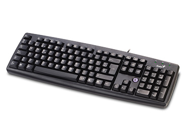 Teclado en Español Genius KB-06xe USB negro