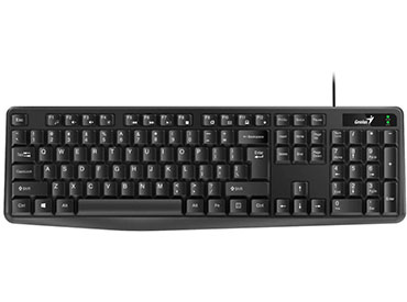 Teclado Genius KB-117 USB Negro