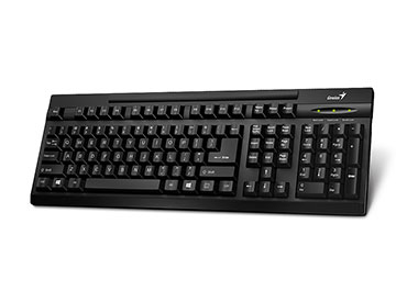 Teclado en Español Genius KB-125 PS/2 Negro