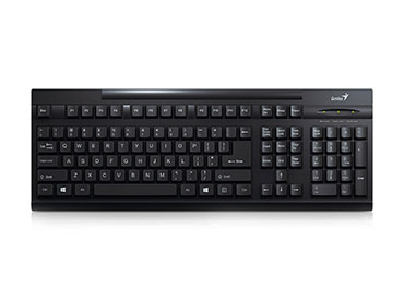 Teclado en Español Genius KB-125 PS/2 Negro