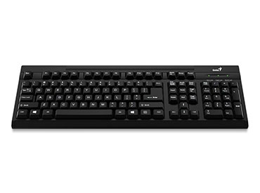 Teclado en Español Genius KB-125 PS/2 Negro