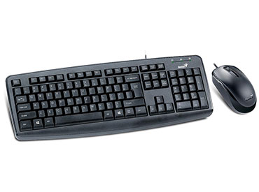 Teclado y Mouse Genius KM-130 Negro USB