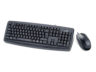 Teclado y Mouse Genius KM-130 Negro USB