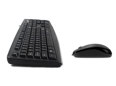 Teclado y Mouse Genius KM-130 Negro USB