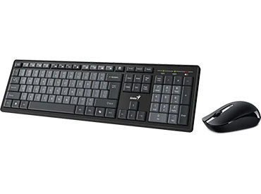 Teclado y Mouse inalámbrico Genius KM-8200 Dual color