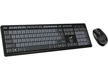 Teclado y Mouse inalámbrico Genius KM-8200 Dual color