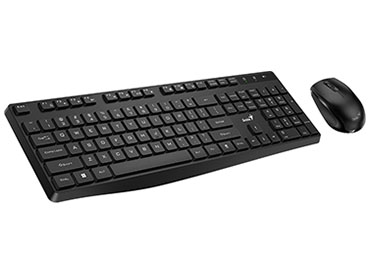 Combo de Teclado y Mouse inalámbrico Genius KM-8206S