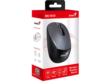 Mouse Genius NX-7015 BlueEye inalámbrico (Iron Grey)