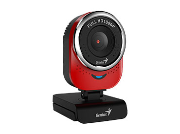 Genius QCam 6000 Red - Full HD con Micrófono integrado