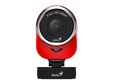 Genius QCam 6000 Red - Full HD con Micrófono integrado