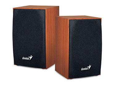 Parlantes Genius SP-HF160 USB 4W Wood