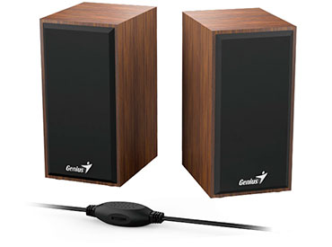 Parlantes Genius SP-HF180 USB 6W Wood