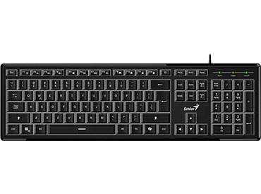 Teclado Delgado Retroiluminado Genius SlimStar 820