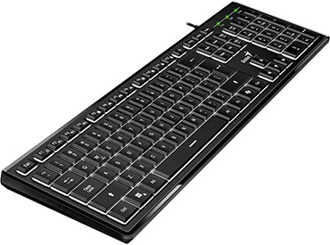 Teclado Delgado Retroiluminado Genius SlimStar 820