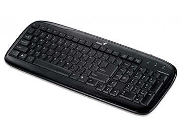 Teclado en Español Genius SlimStar 110 USB Negro