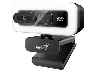 Genius FaceCam LIGHT - Full HD 1080P con Ring Light incorporada