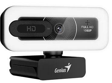 Genius FaceCam LIGHT - Full HD 1080P con Ring Light incorporada
